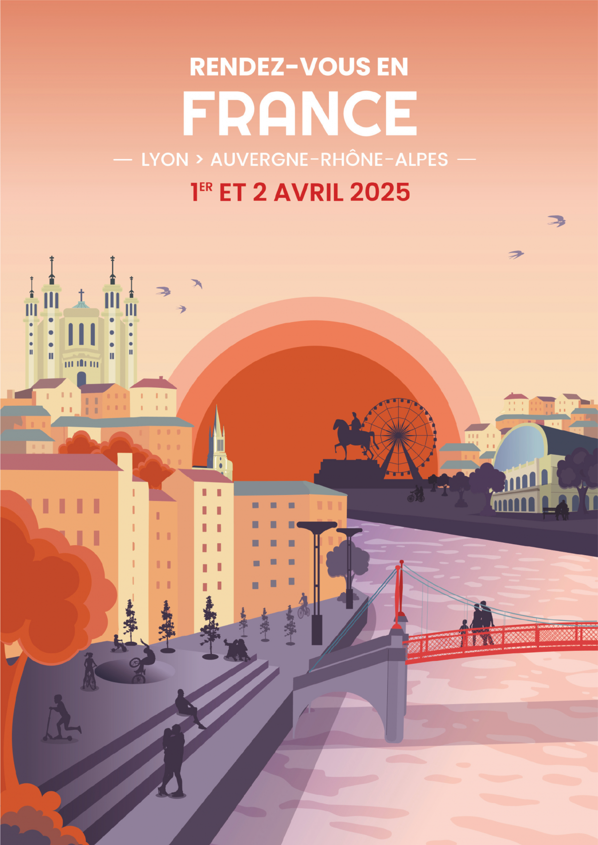 Affiche Rendez-vous en France 2025 Lyon