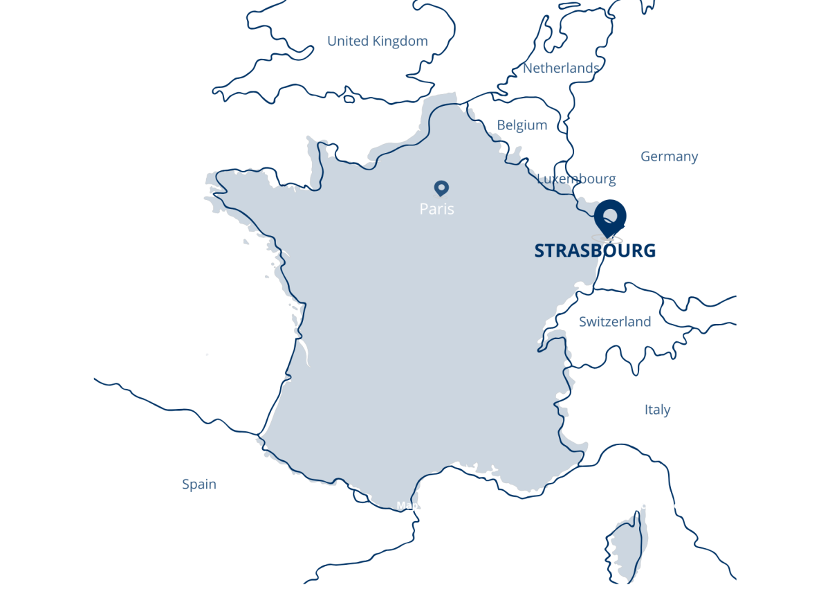 Carte Strasbourg